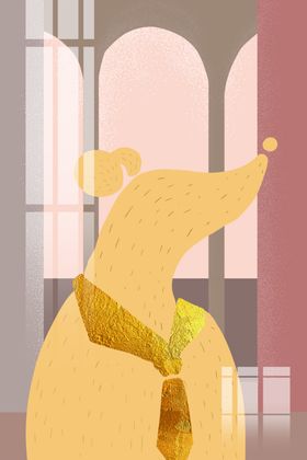 北欧风简约抽象艺术装饰画
