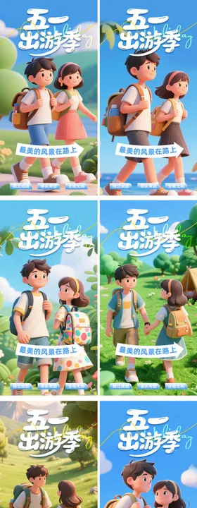 五一 系列海报