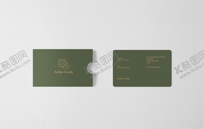 编号：30544809161329306261【酷图网】源文件下载-名片样机