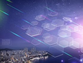 梦幻现代科技时尚海报展板