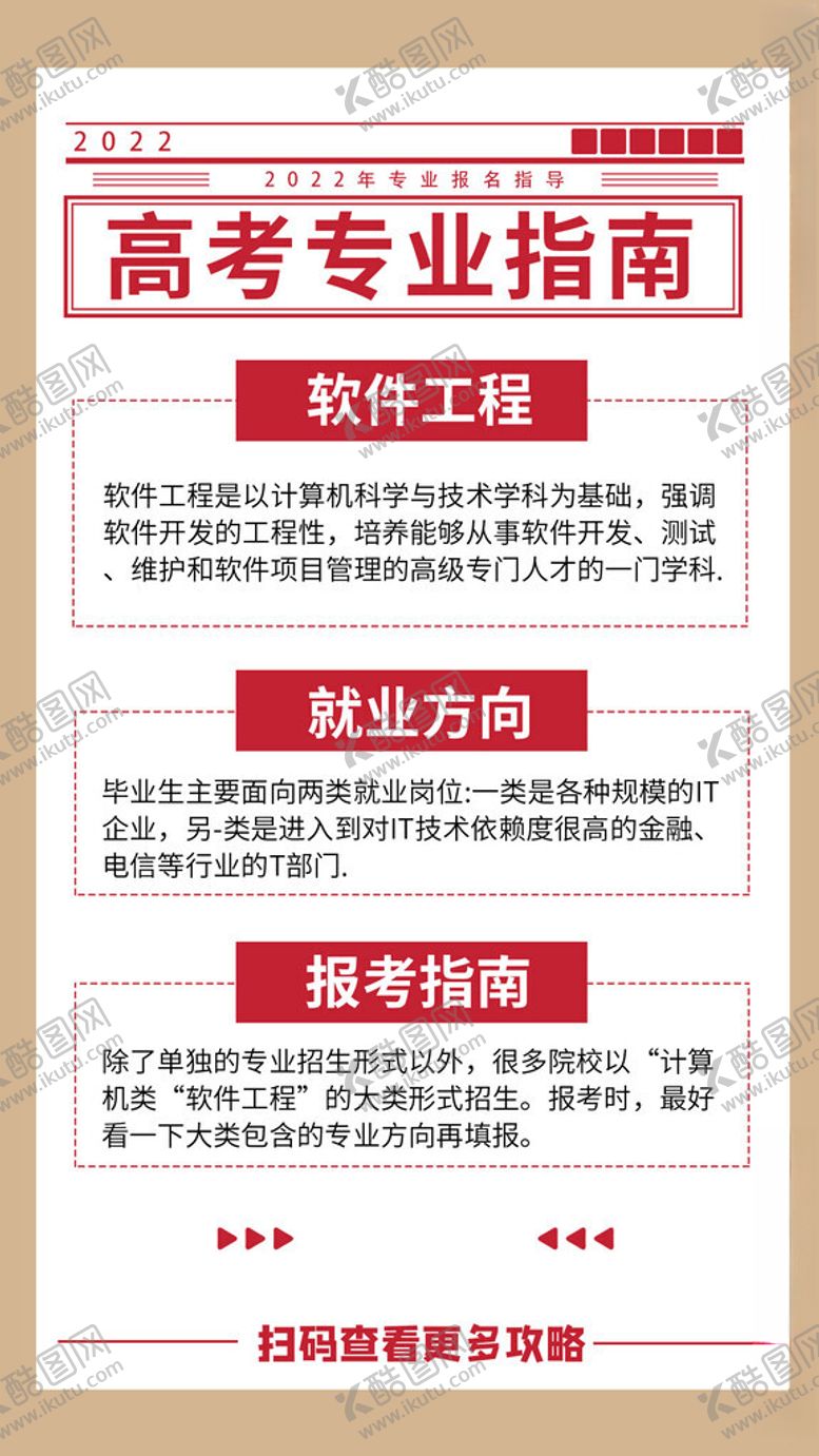 编号：52329001162121282357【酷图网】源文件下载-高考报考指南海报