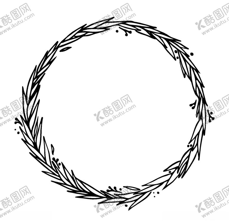 编号：92193907020645009368【酷图网】源文件下载-圆边框