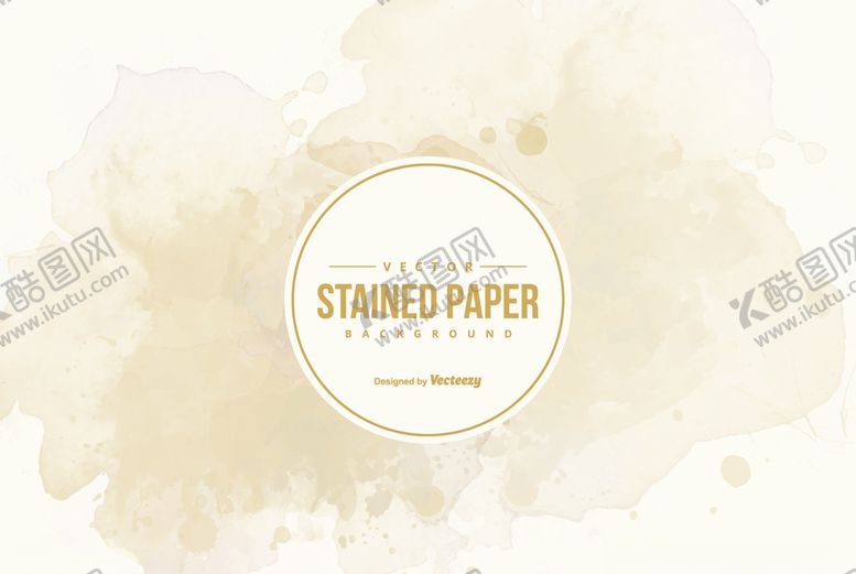 编号：26485509190105147763【酷图网】源文件下载-黄色水彩海报背景插图