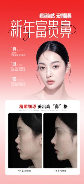 新年富贵鼻海报