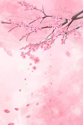 桃花粉色