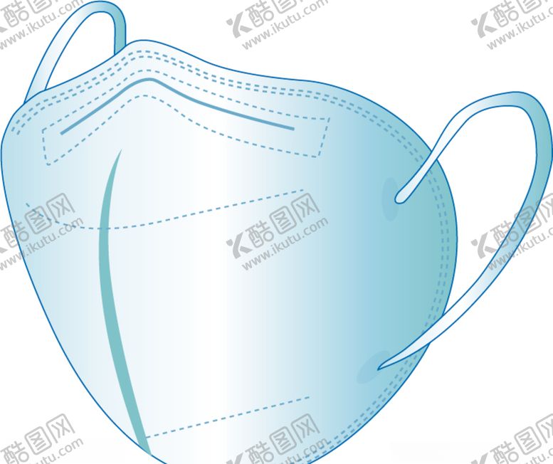 编号：64398907022156074080【酷图网】源文件下载-口罩矢量