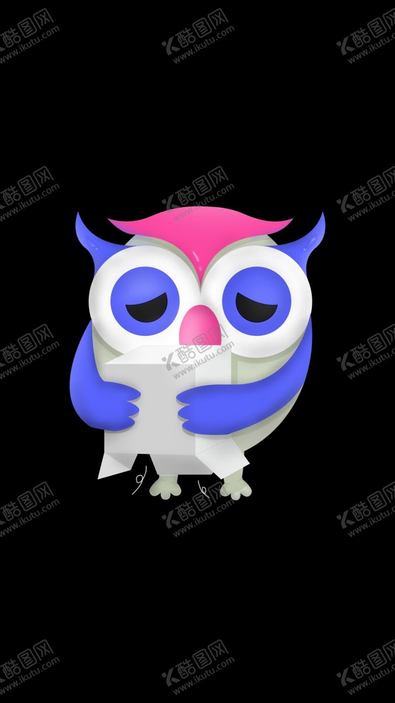 编号：64018405130035372084【酷图网】源文件下载-委屈的猫头鹰