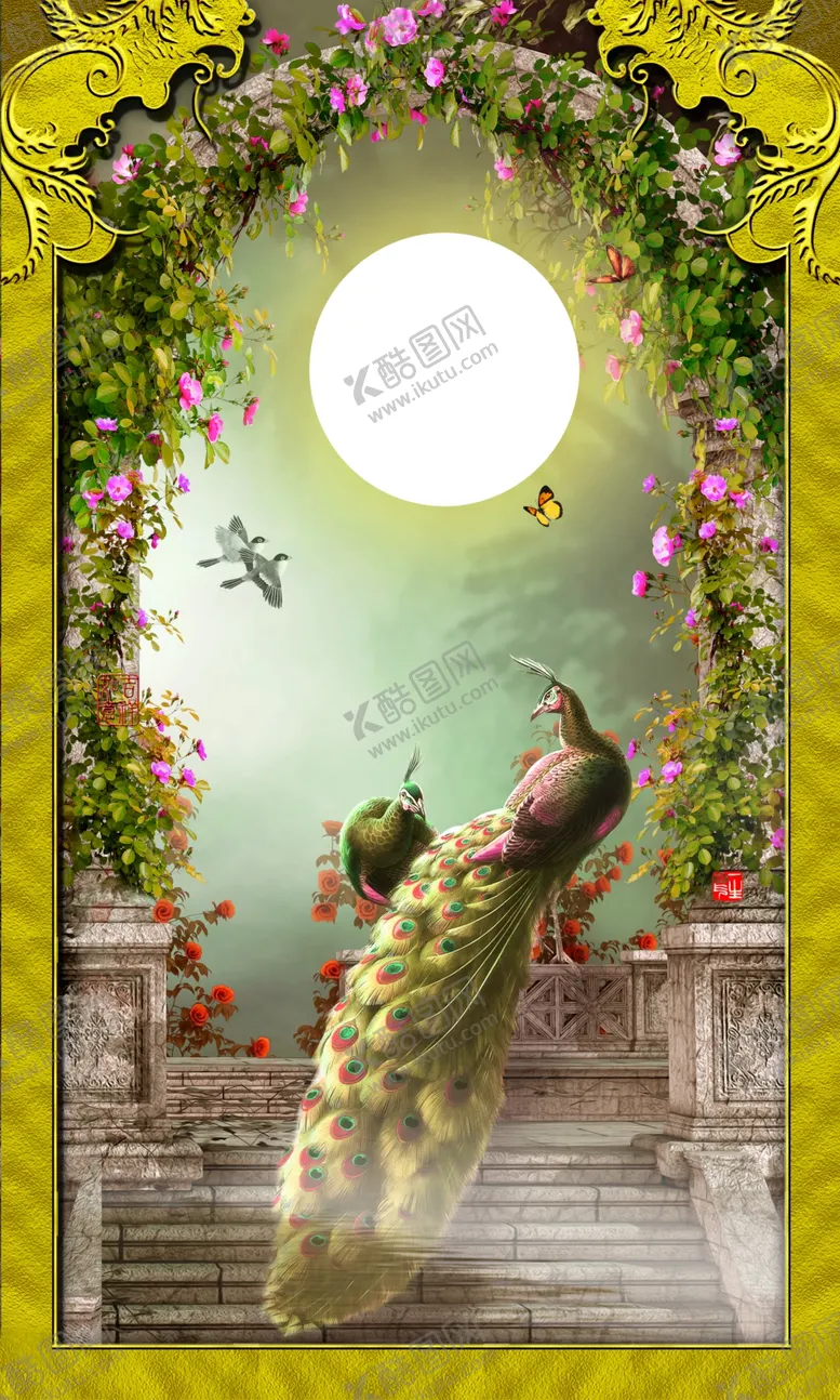 编号：77196105040439578286【酷图网】源文件下载-玄关装饰画