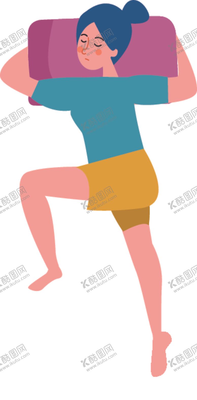 编号：51273204091019567250【酷图网】源文件下载-睡觉姿势