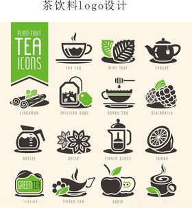 茶饮料logo设计