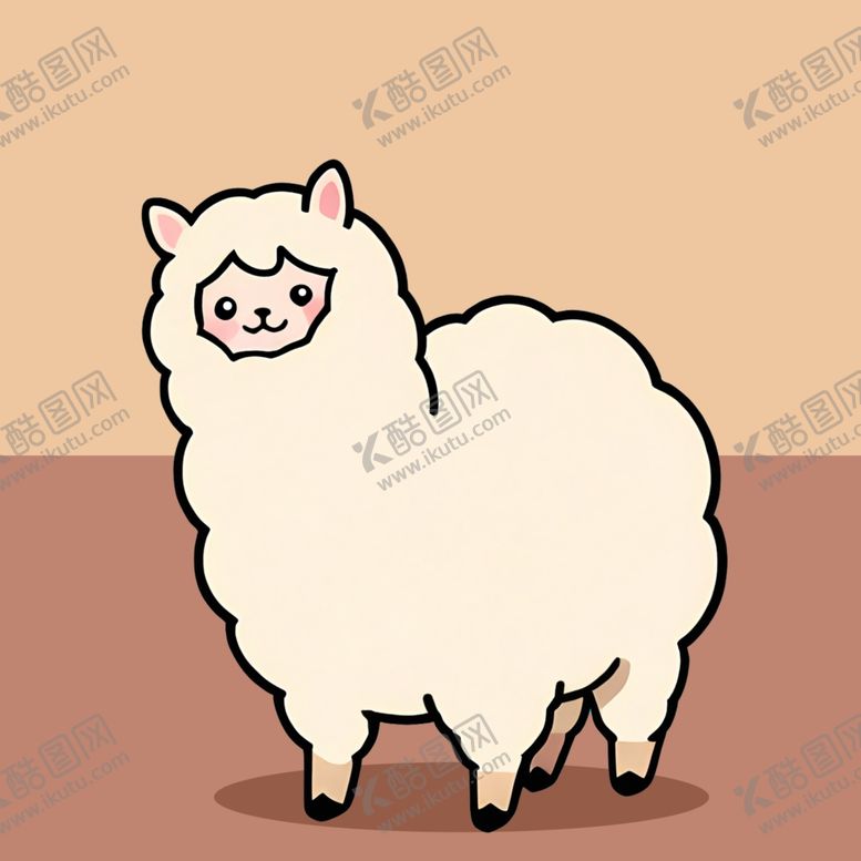 编号：78638803011117408732【酷图网】源文件下载-羊驼