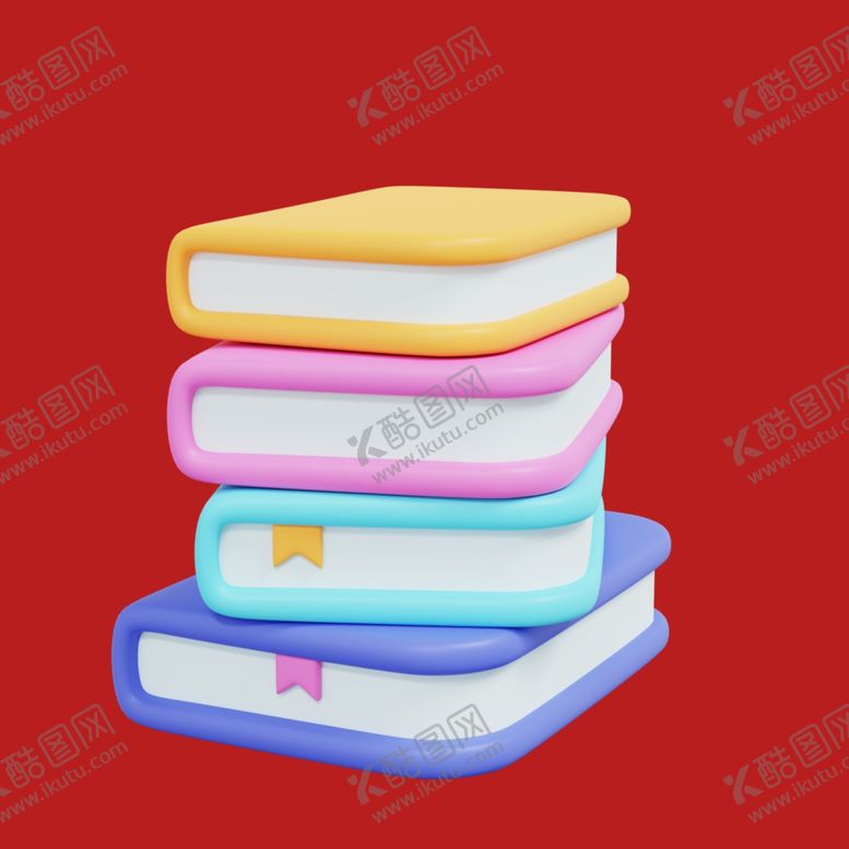 编号：96021901141337295630【酷图网】源文件下载-手绘文具书本