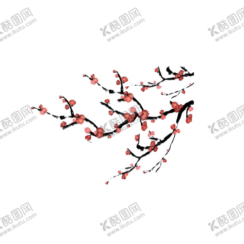 编号：56193807061104518315【酷图网】源文件下载-分层梅花