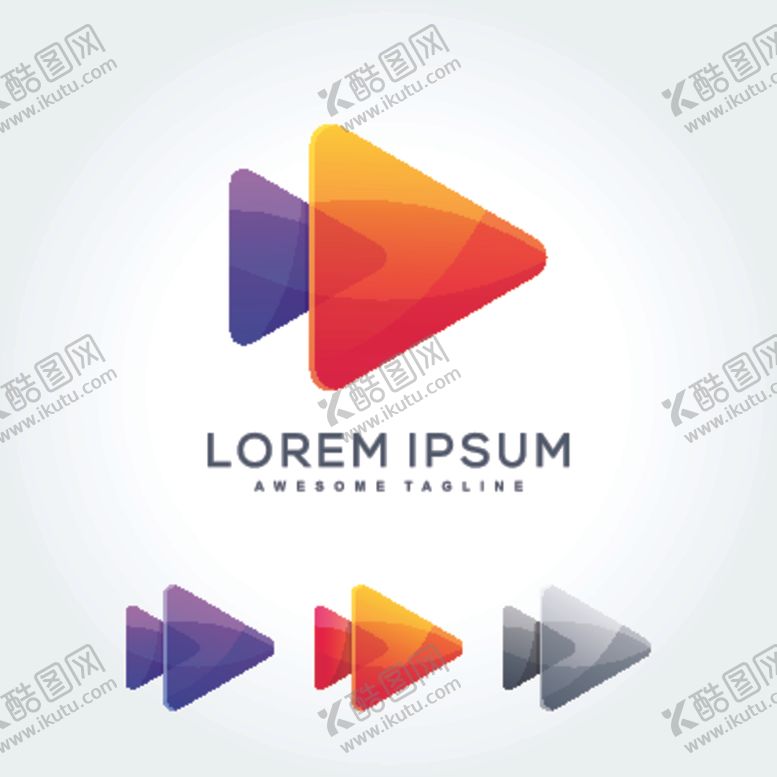 编号：60206009231124498074【酷图网】源文件下载-播放图标