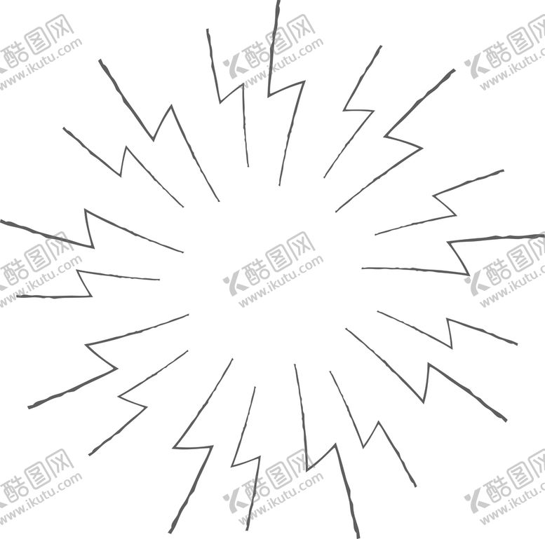 编号：35899807021433204946【酷图网】源文件下载-折线放射