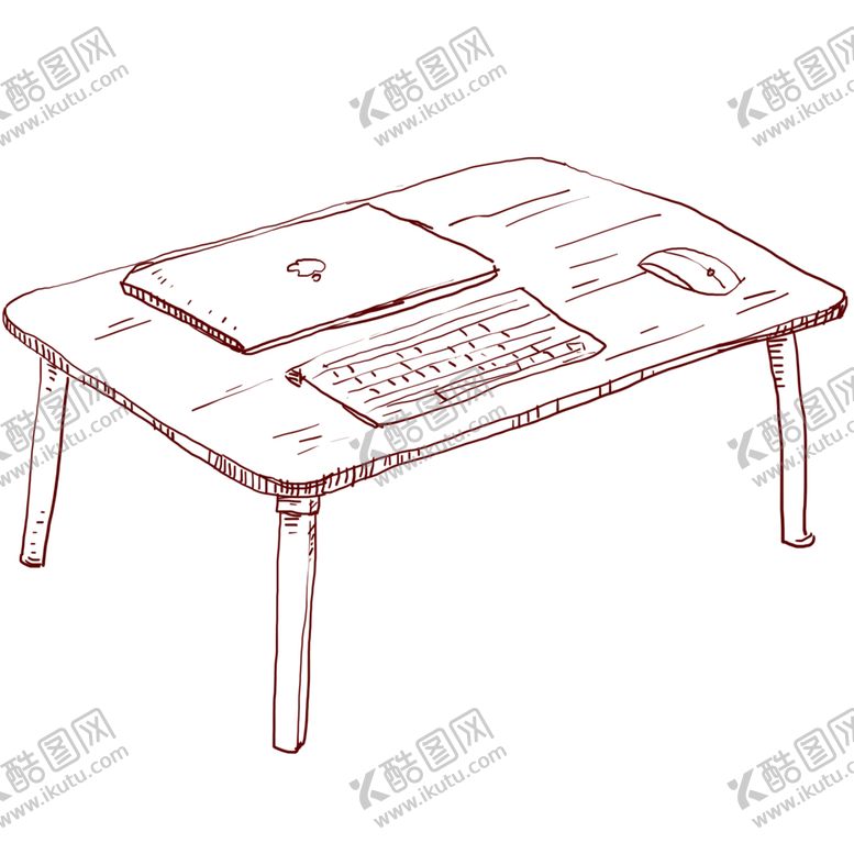 编号：95630207140707275326【酷图网】源文件下载-线稿线稿素材生活用品线稿