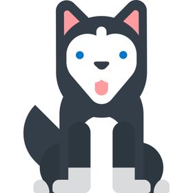变色龙动物标志图形图标装饰素材