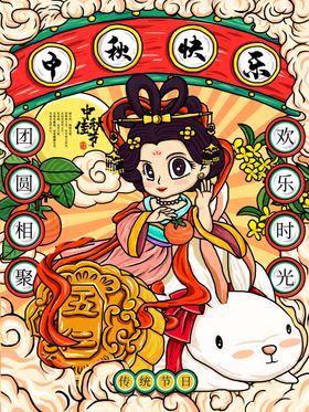 中秋插画