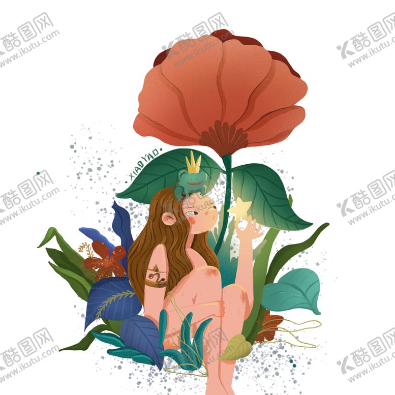 编号：76378109150414224992【酷图网】源文件下载-女孩节气