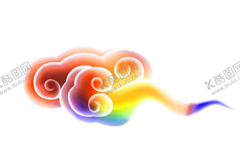 编号：13232909232244247436【酷图网】源文件下载-国潮祥云设计图片