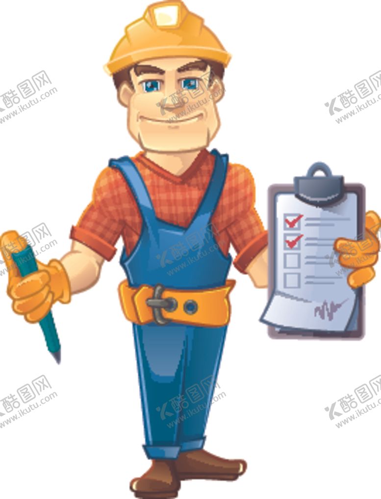 编号：42172909201322503648【酷图网】源文件下载-卡通工人