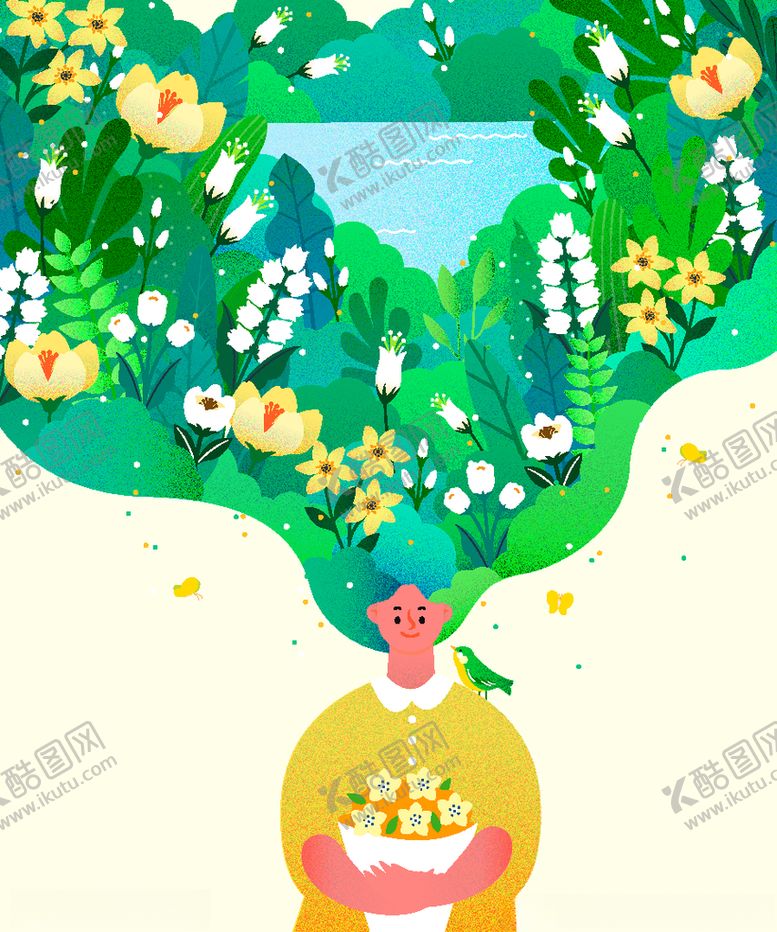 编号：97423504182303597828【酷图网】源文件下载-小清新简约创意海报图片