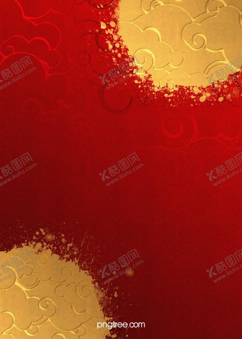 编号：14744709291925068893【酷图网】源文件下载-新年红色纹理创意背景