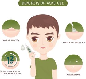 女孩做面膜保养插画