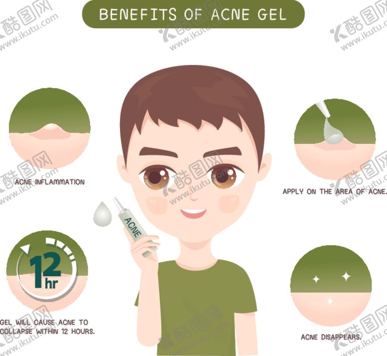 编号：71844210300312267615【酷图网】源文件下载-女孩做面膜保养插画