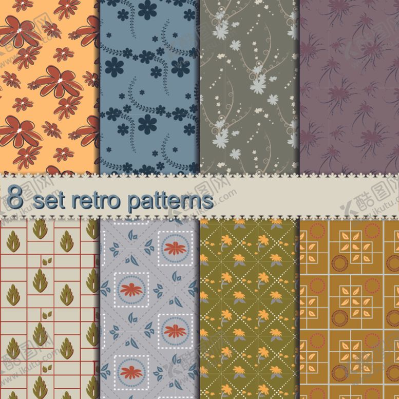 编号：56914010060113207534【酷图网】源文件下载-连续花纹