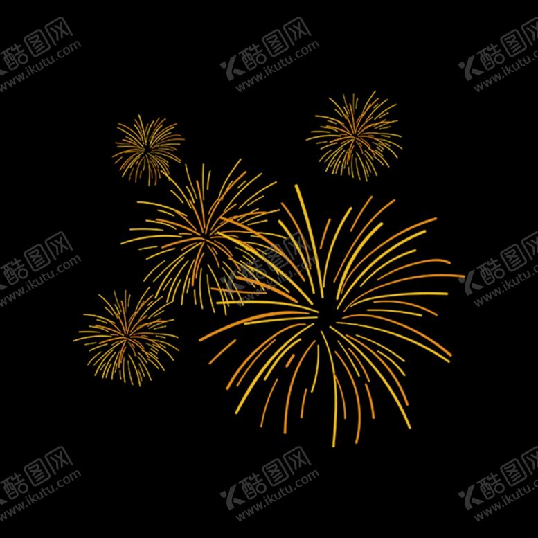 编号：43906005030122422127【酷图网】源文件下载-卡通烟花