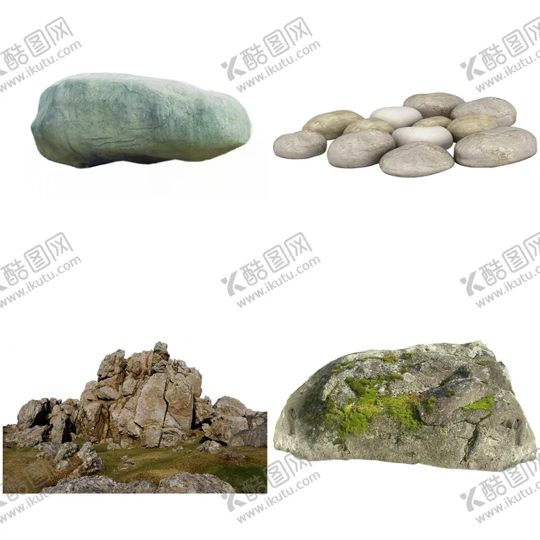 编号：15532410170201458645【酷图网】源文件下载-景观石头