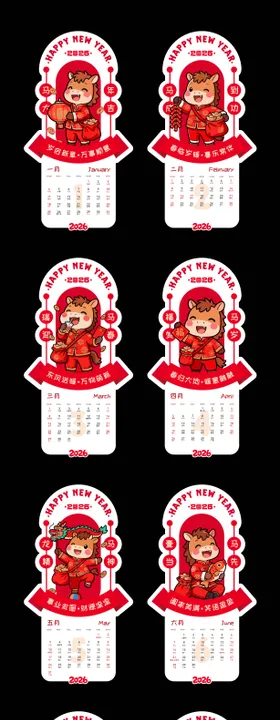 2026马年日历