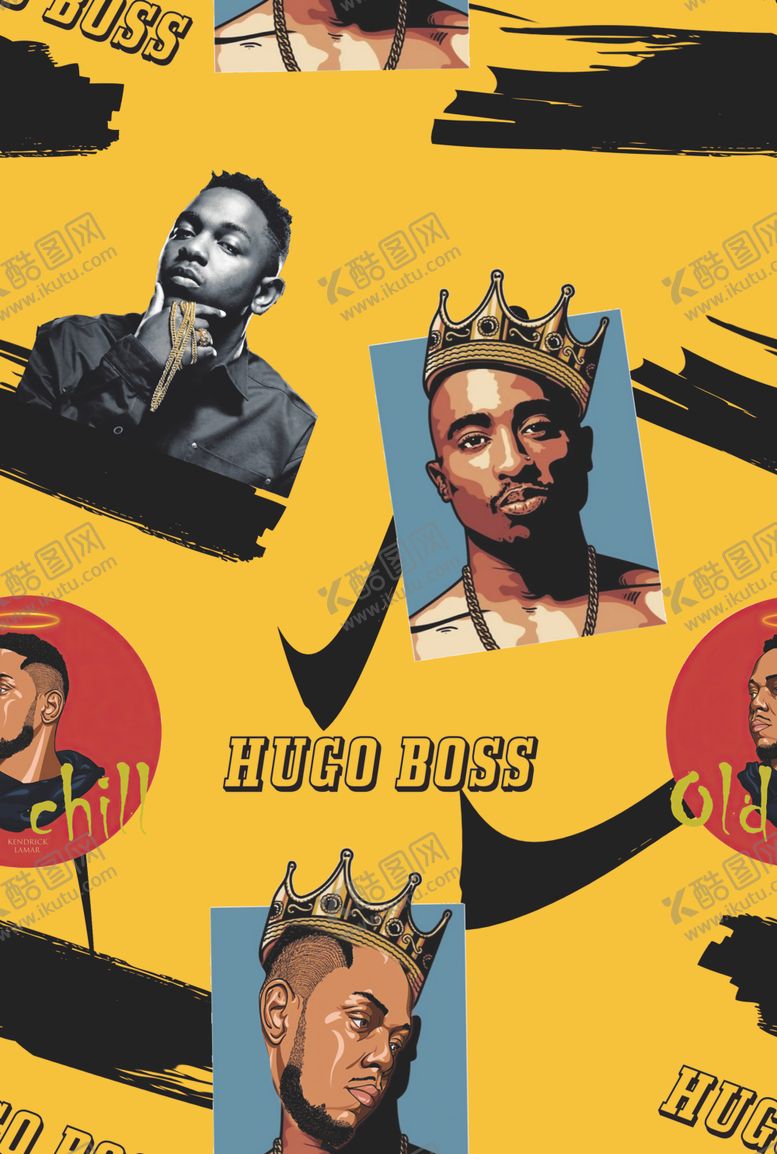 编号：13018311011104079805【酷图网】源文件下载-数码印花潮牌男装定位