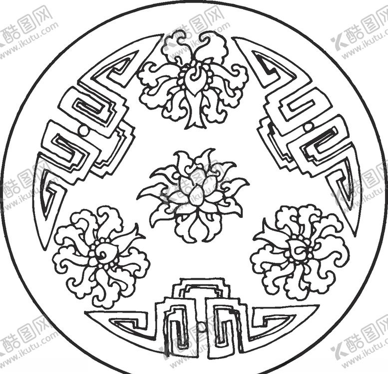 编号：57166209260952237231【酷图网】源文件下载-镂空花图案