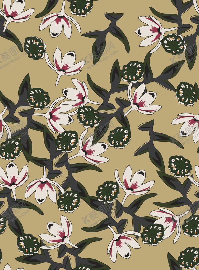 编号：46004809210657278787【酷图网】源文件下载-手绘花花卉