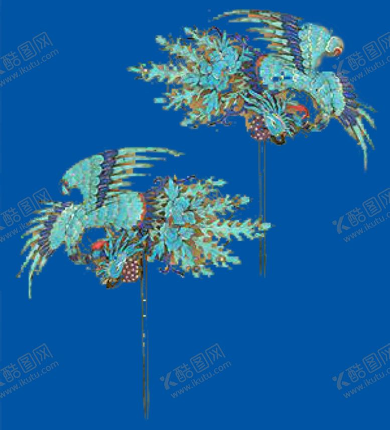 编号：42005506160157563858【酷图网】源文件下载-簪子