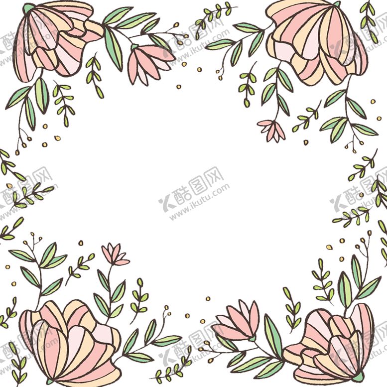 编号：66081909260041177208【酷图网】源文件下载-花边底纹