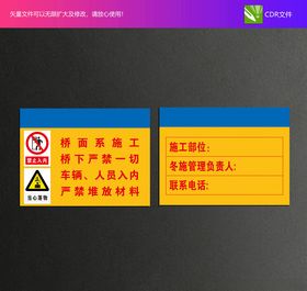 禁止入内当心落物