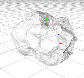 C4D模型岩石