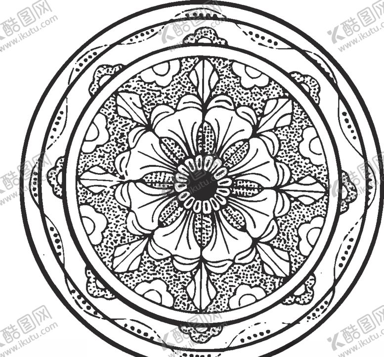 编号：98475709221811577739【酷图网】源文件下载-镂空花图案