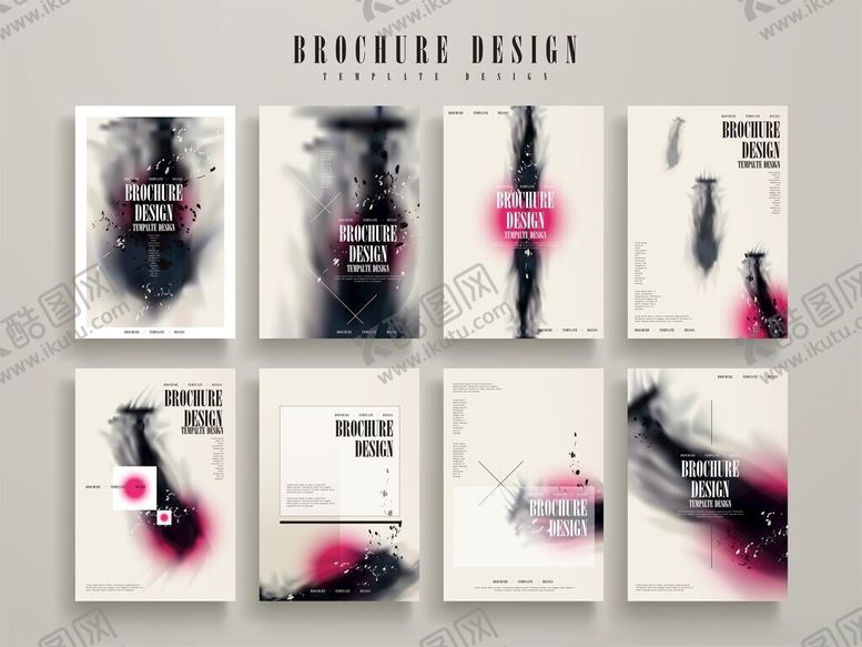 编号：75952911150241333703【酷图网】源文件下载-水墨风抽象艺术海报设计