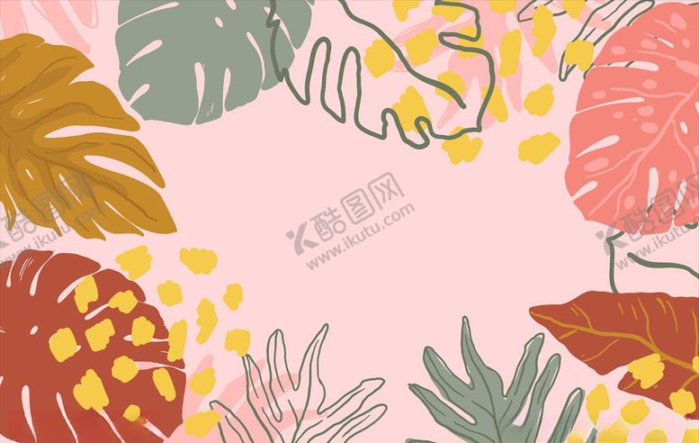 编号：30315707080927141369【酷图网】源文件下载-花卉图案