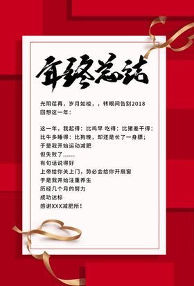 年终总结促销活动宣传海报素材