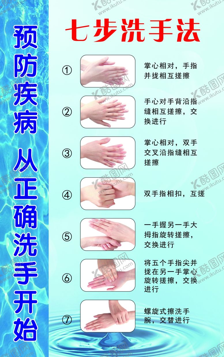 编号：61436909152249521602【酷图网】源文件下载-七步洗手法