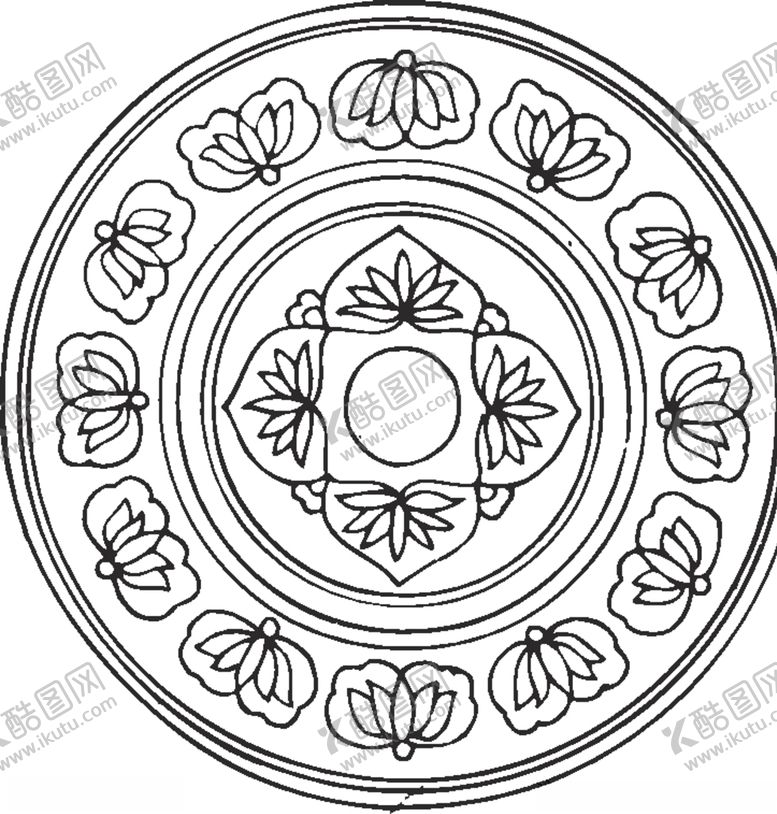 编号：75910609260320352981【酷图网】源文件下载-镂空花图案