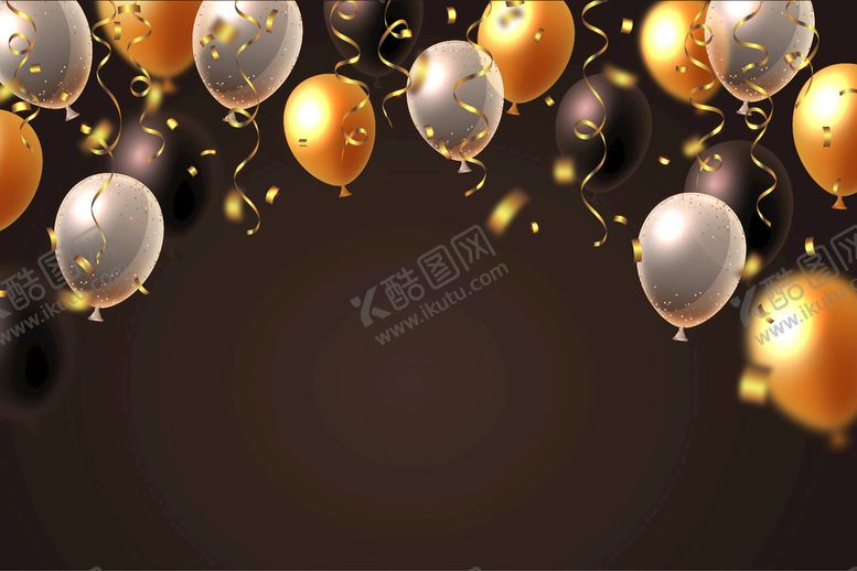 卡通气球背景壁纸装饰各种