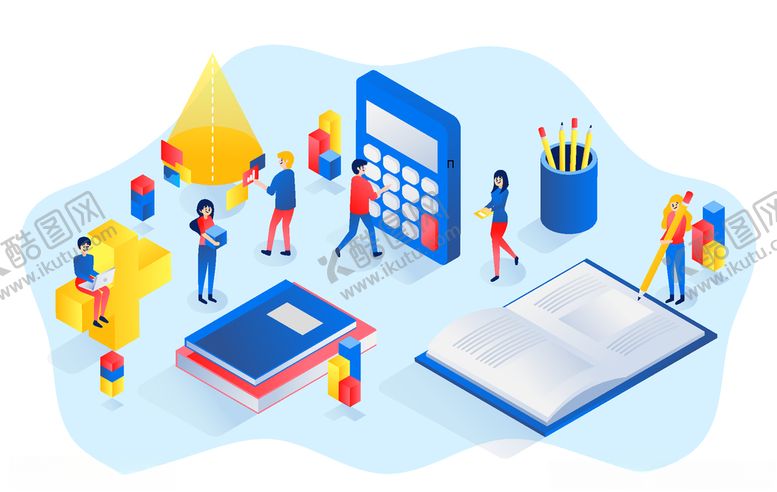 编号：47648909270243342965【酷图网】源文件下载-等距立体插画