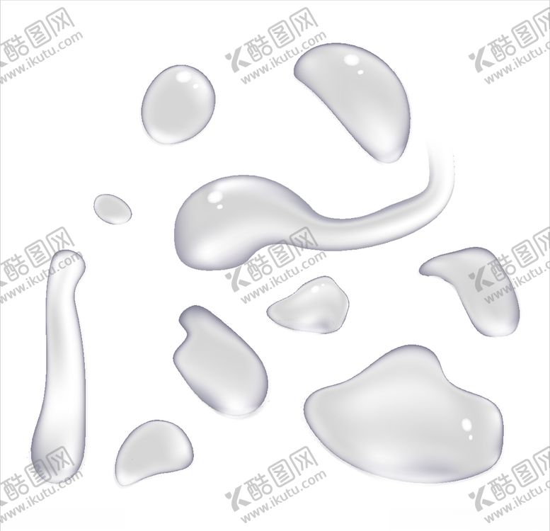 编号：93441406242213064303【酷图网】源文件下载-矢量水元素