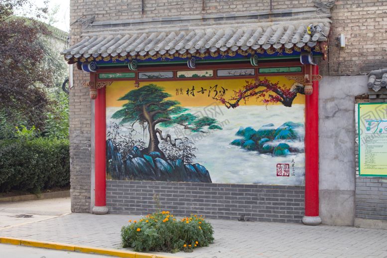 编号：32295809231134389976【酷图网】源文件下载-小河古村